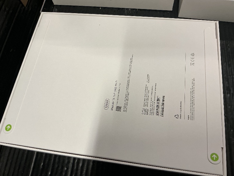 Photo 1 of Apple iPad Air 13-inch with M3 chip Built for Apple Intelligence, Liquid Retina Display, 128GB, 12MP Front/Back Camera, Wi-Fi 6E, Touch ID, All-Day Battery Life — Space Gray
