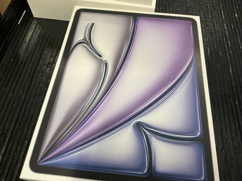Photo 1 of Apple iPad Air 13-inch with M3 chip Built for Apple Intelligence, Liquid Retina Display, 128GB, 12MP Front/Back Camera, Wi-Fi 6E, Touch ID, All-Day Battery Life — Space Gray