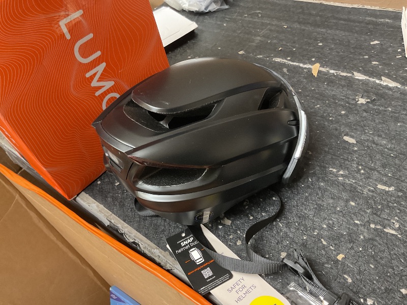 Photo 1 of Lumos Ultra E-Bike Smart Helmet | NTA 8776 Certified | Front & Rear LED Lights | Retractable Face Shield | App Controlled | EBike, Scooter, Cycling, Bicycle | Adults, Men Women