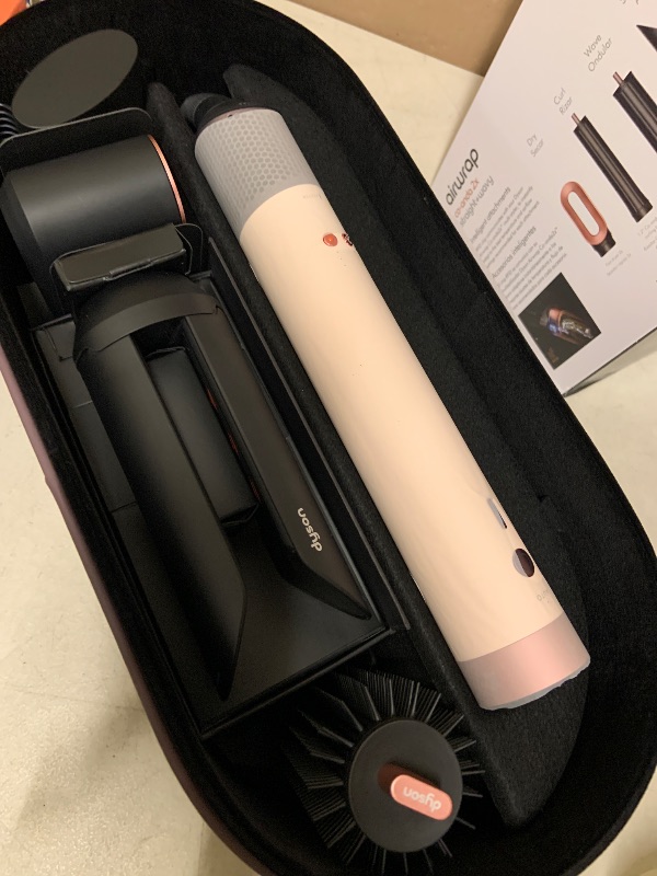 Photo 1 of Dyson Airwrap Co-anda2x Multi-Styler and Dryer Straight+Wavy in Ceramic Pink