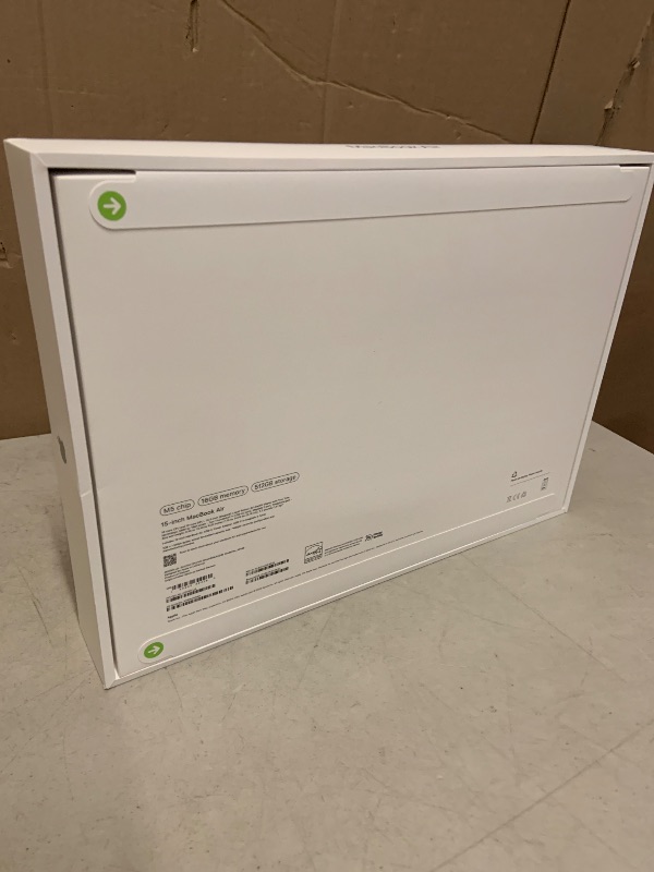 Photo 1 of Apple 2026 MacBook Air 15-inch Laptop with M5 chip: Built for AI, 15.3-inch Liquid Retina Display, 16GB Unified Memory, 512GB SSD, 12MP Center Stage Camera, Touch ID, Wi-Fi 7; Silver