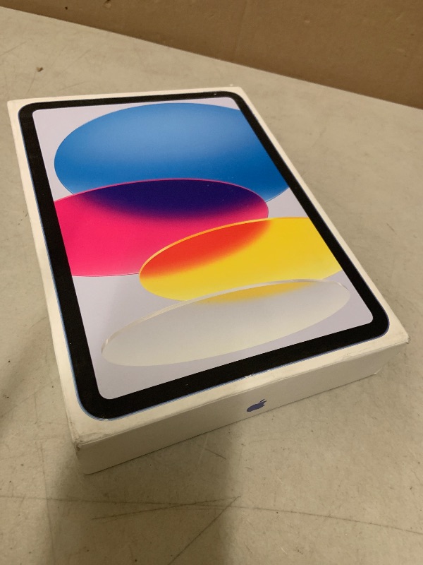 Photo 1 of Apple iPad 11-inch: A16 chip, 11-inch Model, Liquid Retina Display, 128GB, Wi-Fi 6, 12MP Front/12MP Back Camera, Touch ID, All-Day Battery Life — Blue