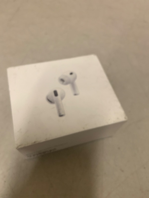 Photo 1 of Apple AirPods Pro 3 Wireless Earbuds, Active Noise Cancellation, Live Translation, Heart Rate Sensing, Hearing Aid Feature, Bluetooth Headphones, Spatial Audio, High-Fidelity Sound, USB-C Charging