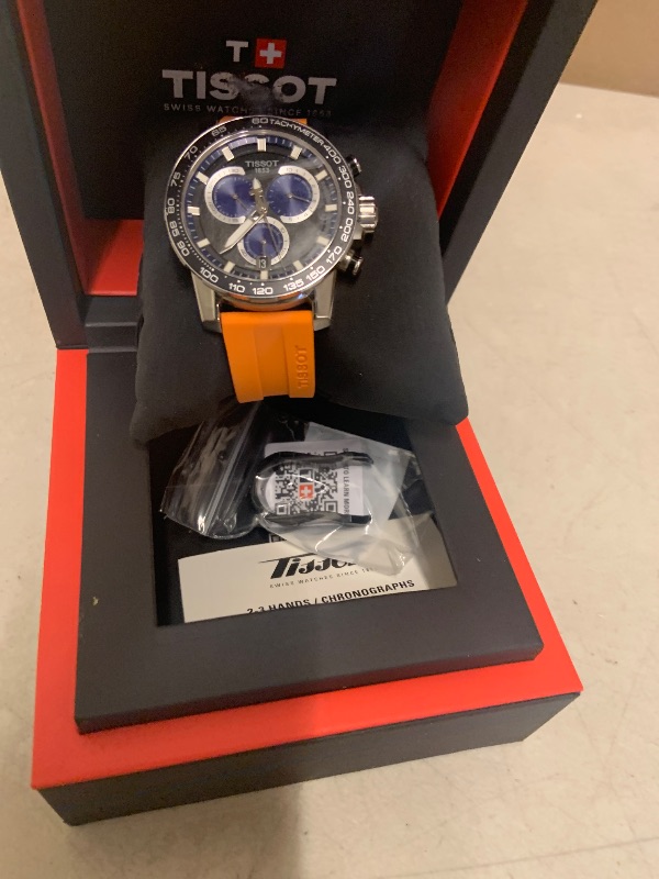 Photo 1 of Tissot Mens Supersport Chrono 316L Stainless Steel case Swiss Quartz Watch