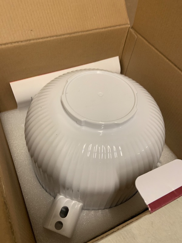 Photo 1 of Ice Cream Maker Attachment for KitchenAid Mixers, Fits KitchenAid 4.5/5QT & 6QT Stand Mixers, Frozen Ice Cream & Sorbet Gelato Maker for KitchenAid, 2 Quart, White(Machine/Mixer Not Included)