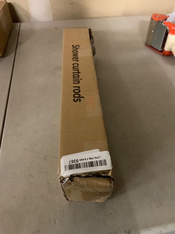 Photo 1 of CorkLatta White Shower Curtain Rod 31 to 80 Inch,1 Inch Diameter Adjustable Spring Tension Stainless Steel Telescoping Rod,Easy Install,No Rust