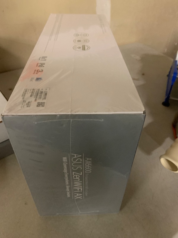 Photo 1 of ASUS ZenWiFi AX6600 Tri-Band Mesh WiFi 6 System (XT8 2PK) - Whole Home Coverage up to 5500 sq.ft & 6+ Rooms, AiMesh, Included Lifetime Internet Security, Easy Setup, 3 SSID, Parental Control, White