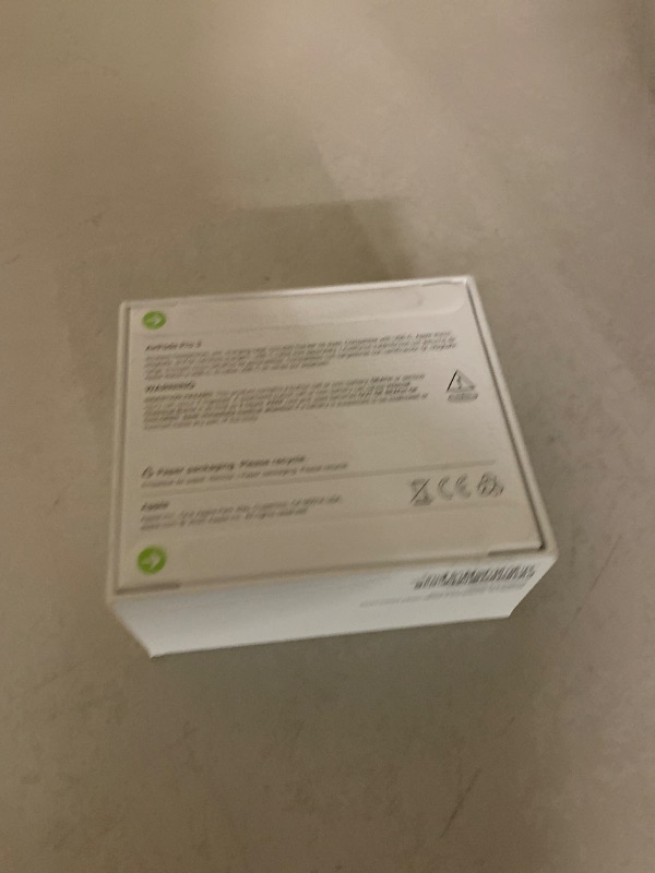 Photo 1 of Apple AirPods Pro 3 Wireless Earbuds, Active Noise Cancellation, Live Translation, Heart Rate Sensing, Hearing Aid Feature, Bluetooth Headphones, Spatial Audio, High-Fidelity Sound, USB-C Charging