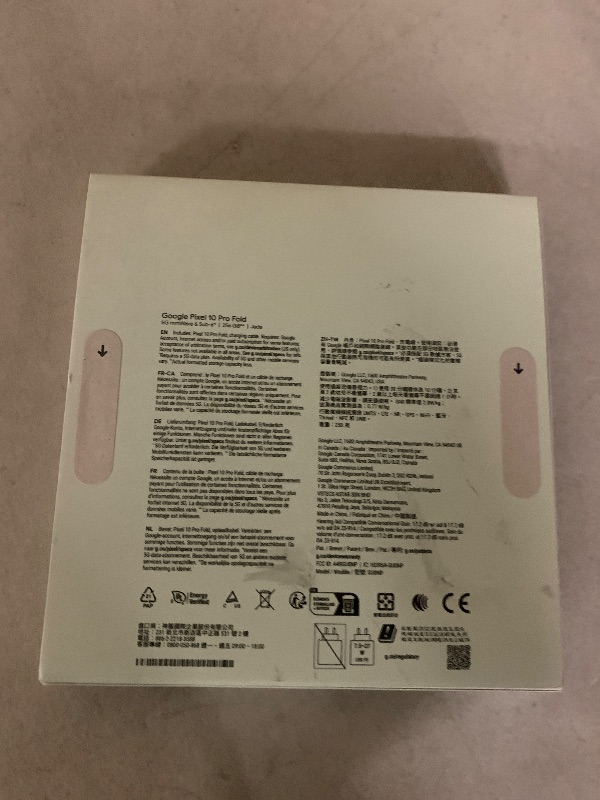 Photo 1 of Google Pixel 10 Pro Fold - Unlocked Android Smartphone - Gemini AI Assistant, Advanced Triple Rear Camera System, 24+ Hour Battery - Foldable Display - Hands-Free Video - Jade - 256 GB (2025 Model)