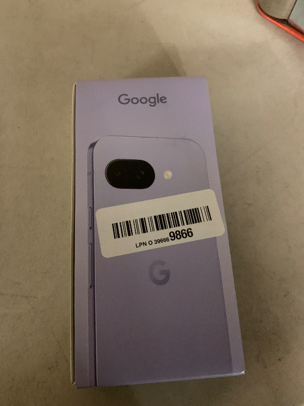 Photo 1 of Google Pixel 9a with Gemini - Unlocked Android Smartphone with Incredible Camera and AI Photo Editing, All-Day Battery, and Powerful Security - Iris - 128 GB