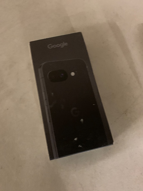 Photo 1 of Google Pixel 9a with Gemini - Unlocked Android Smartphone with Incredible Camera and AI Photo Editing, All-Day Battery, and Powerful Security - Obsidian - 128 GB