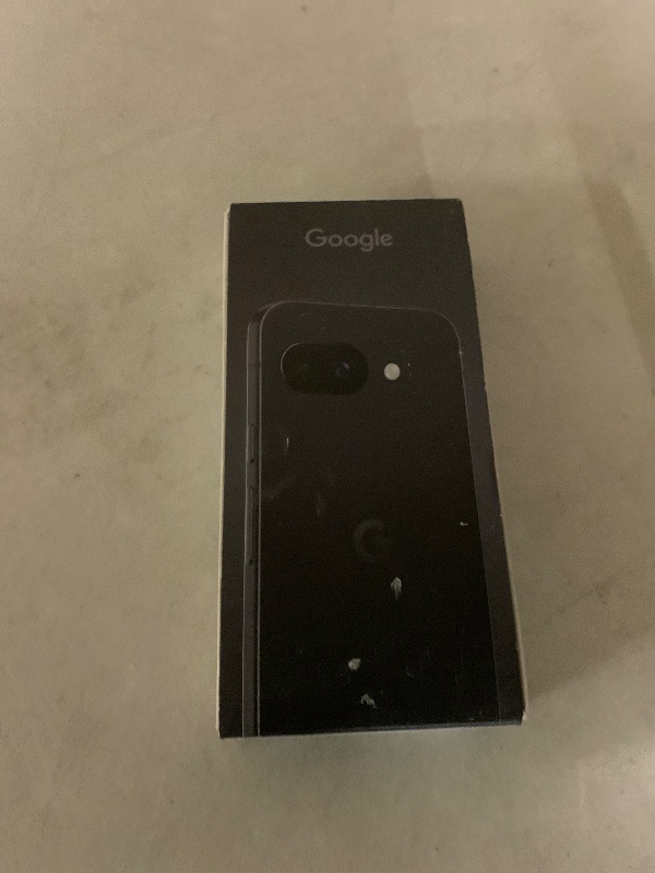 Photo 1 of Google Pixel 9a with Gemini - Unlocked Android Smartphone with Incredible Camera and AI Photo Editing, All-Day Battery, and Powerful Security - Obsidian - 128 GB