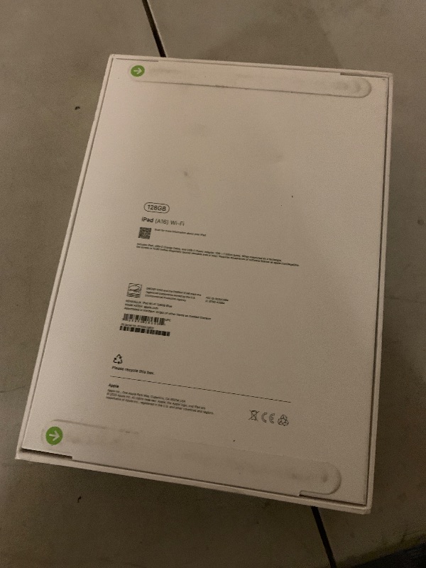 Photo 1 of Apple iPad 11-inch: A16 chip, 11-inch Model, Liquid Retina Display, 128GB, Wi-Fi 6, 12MP Front/12MP Back Camera, Touch ID, All-Day Battery Life — Blue