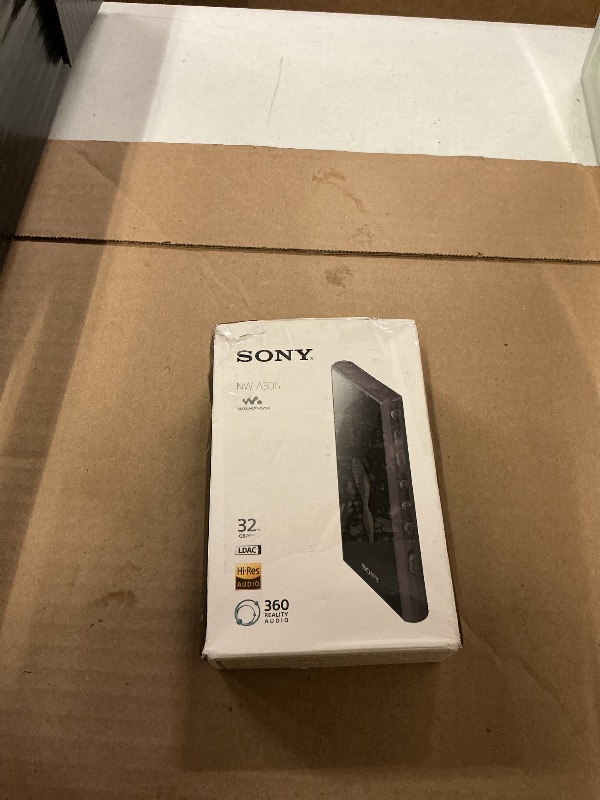 Photo 1 of Sony NW-A306 Walkman 32GB Hi-Res Portable Digital Music Player with Android, up to 36 Hour Battery, Wi-Fi & Bluetooth and USB Type-C – Black NW-A306/B, Black