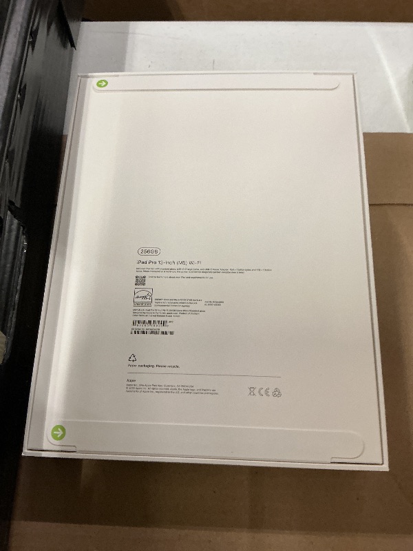 Photo 1 of FACTORY SEALED—  Apple iPad Pro 13-inch (M5): Ultra Retina XDR Display, 256GB, Landscape 12MP Front Camera/12MP Back Camera, LiDAR Scanner, Wi-Fi 7 with Apple N1, Face ID, All-Day Battery Life — Space Black