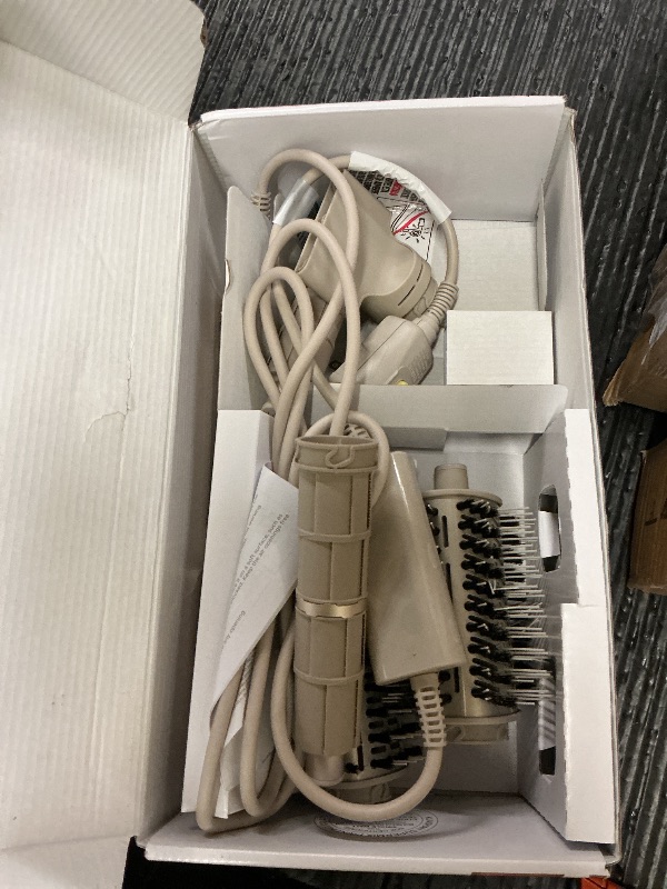 Photo 1 of Shark FlexStyle Air Styling & Drying System, Powerful Hair Dryer Brush & Multi-Styler with Auto-Wrap Curlers, Paddle Brush, Oval Brush, Concentrator Attachment, Stone, HD430