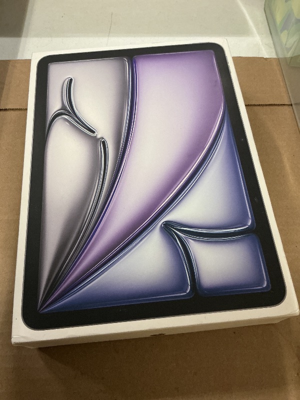 Photo 1 of FACTORY SEALED— Apple iPad Air 11-inch (M4): Liquid Retina Display, 128GB, 12MP Front/Back Camera, Wi-Fi 7 with Apple N1, Touch ID, All-Day Battery Life — Space Gray