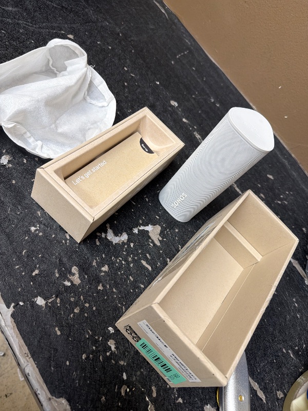 Photo 1 of Sonos Roam 2 - White - Portable Waterproof Bluetooth Speaker