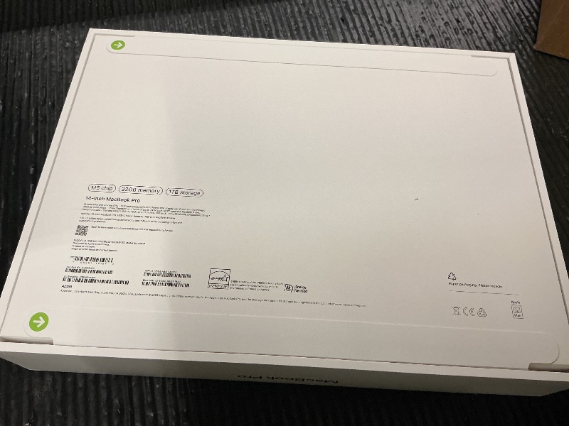 Photo 1 of Apple 2026 MacBook Pro Laptop with Apple M5 chip with 10-core CPU and 10-core GPU: Built for AI, 14.2-inch Liquid Retina XDR Display, 32GB Unified Memory, 1TB SSD, Wi-Fi 7; Space Black