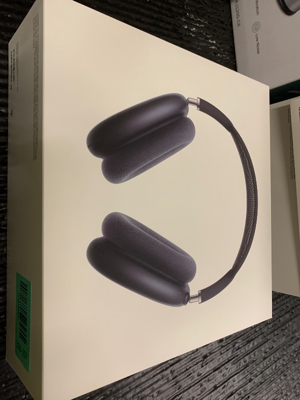 Photo 1 of Apple AirPods Max Wireless Over-Ear Headphones, Pro-Level Active Noise Cancellation, Transparency Mode, Personalized Spatial Audio, USB-C Charging, Bluetooth Headphones for iPhone - Midnight