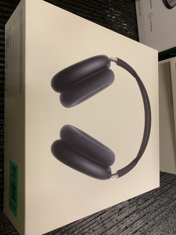 Photo 1 of Apple AirPods Max Wireless Over-Ear Headphones, Pro-Level Active Noise Cancellation, Transparency Mode, Personalized Spatial Audio, USB-C Charging, Bluetooth Headphones for iPhone - Midnight