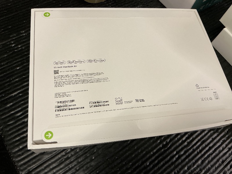 Photo 1 of Apple 2025 MacBook Air 13-inch Laptop with M4 chip: Built for Apple Intelligence, 13.6-inch Liquid Retina Display, 16GB Unified Memory, 256GB SSD Storage, 12MP Center Stage Camera, Touch ID; Silver