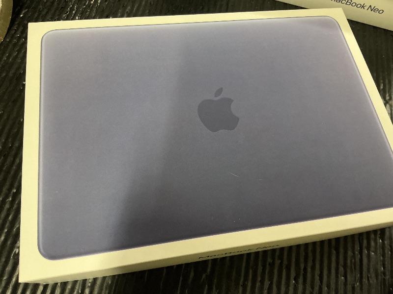 Photo 1 of Apple 2026 MacBook Neo 13-inch Laptop with A18 Pro chip: Built for AI and Apple Intelligence, Liquid Retina Display, 8GB Unified Memory, 256GB SSD Storage, 1080p FaceTime HD Camera; Indigo