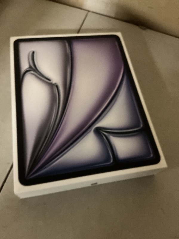 Photo 1 of Apple iPad Air 13-inch with M3 chip Built for Apple Intelligence, Liquid Retina Display, 128GB, 12MP Front/Back Camera, Wi-Fi 6E, Touch ID, All-Day Battery Life — Space Gray