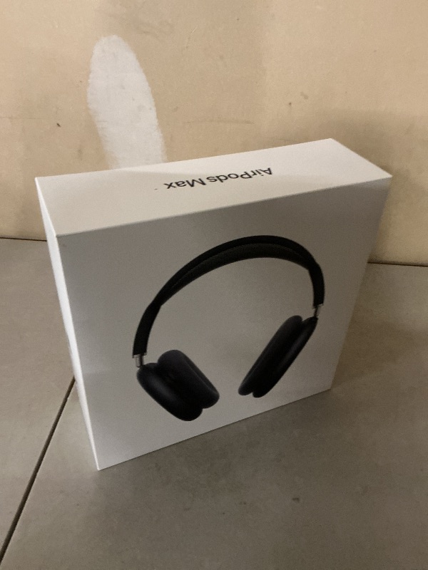 Photo 1 of Apple AirPods Max Wireless Over-Ear Headphones, Pro-Level Active Noise Cancellation, Transparency Mode, Personalized Spatial Audio, USB-C Charging, Bluetooth Headphones for iPhone - Midnight