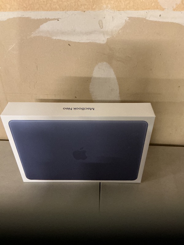 Photo 1 of Apple 2026 MacBook Neo 13-inch Laptop with A18 Pro chip: Built for AI and Apple Intelligence, Liquid Retina Display, 8GB Unified Memory, 256GB SSD Storage, 1080p FaceTime HD Camera; Indigo