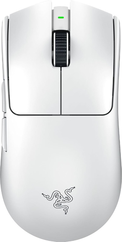 Photo 1 of Razer Viper V3 Pro Wireless Esports Gaming Mouse: Symmetrical - 55g Lightweight - 8K Polling - 35K DPI Optical Sensor - Gen3 Optical Switches - 8 Programmable Buttons - 95 Hr Battery - White