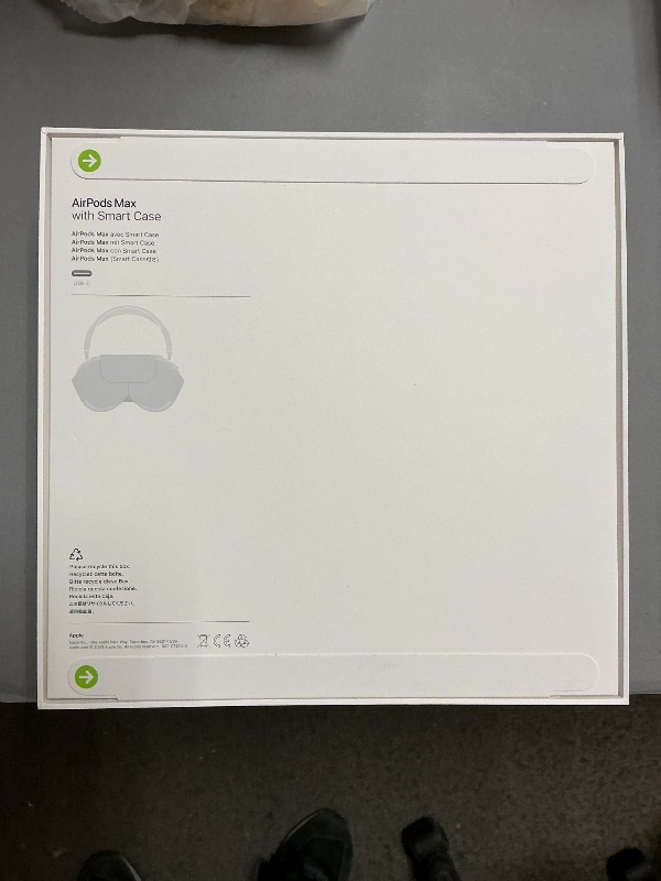 Photo 1 of Apple AirPods Max Wireless Over-Ear Headphones, Pro-Level Active Noise Cancellation, Transparency Mode, Personalized Spatial Audio, USB-C Charging, Bluetooth Headphones for iPhone - Midnight
