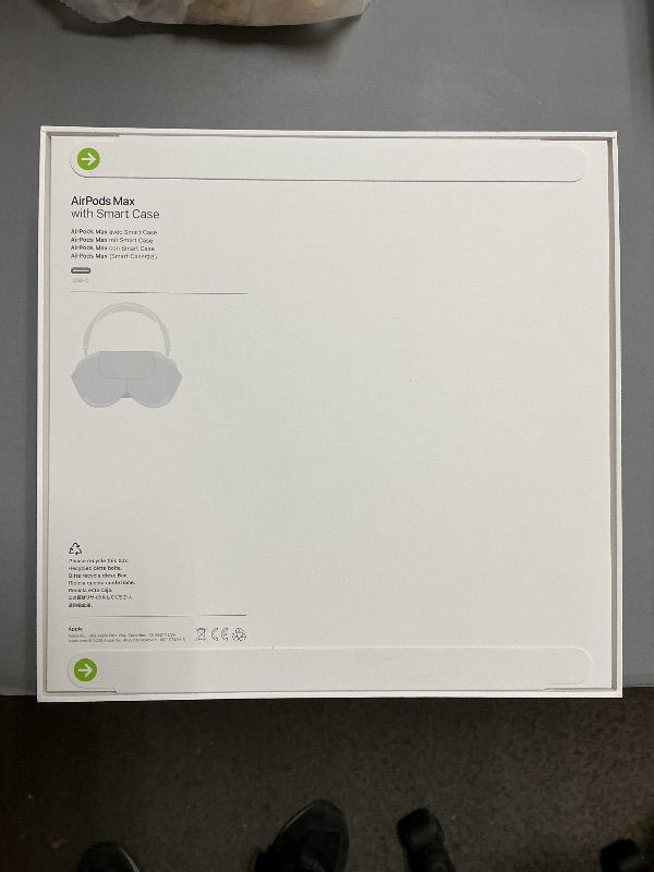 Photo 1 of Apple AirPods Max Wireless Over-Ear Headphones, Pro-Level Active Noise Cancellation, Transparency Mode, Personalized Spatial Audio, USB-C Charging, Bluetooth Headphones for iPhone - Midnight