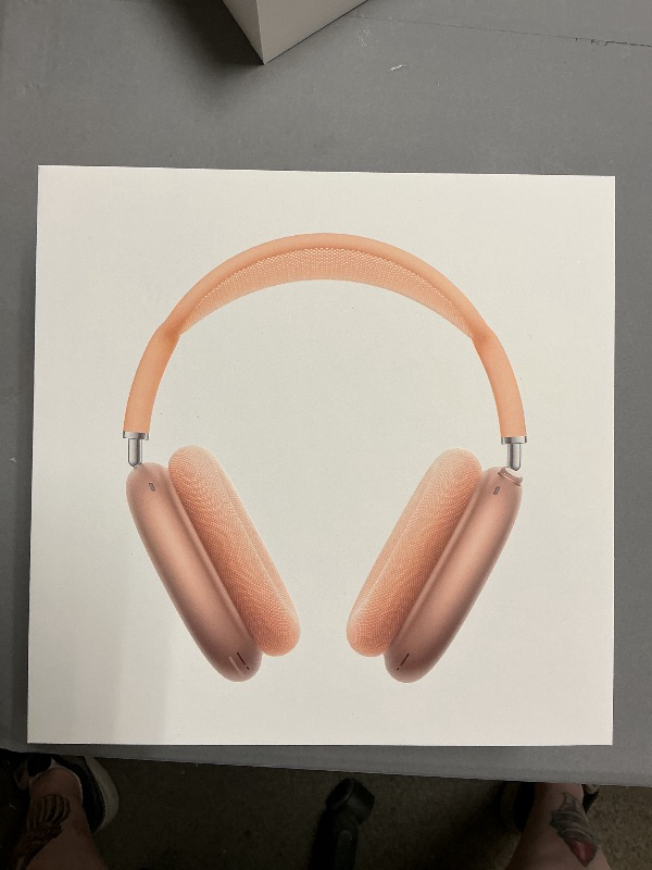 Photo 1 of Apple AirPods Max Wireless Over-Ear Headphones, Pro-Level Active Noise Cancellation, Transparency Mode, Personalized Spatial Audio, USB-C Charging, Bluetooth Headphones for iPhone - Orange