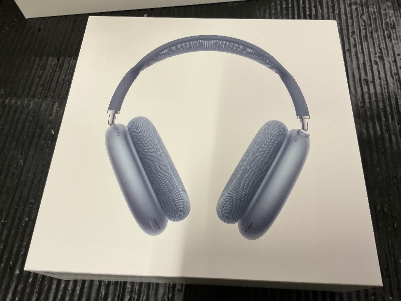 Photo 1 of Apple AirPods Max 2 Wireless Over-Ear Headphones, Active Noise Cancellation, Adaptive Audio, Personalized Spatial Audio, Live Translation, Bluetooth Headphones for iPhone – Blue