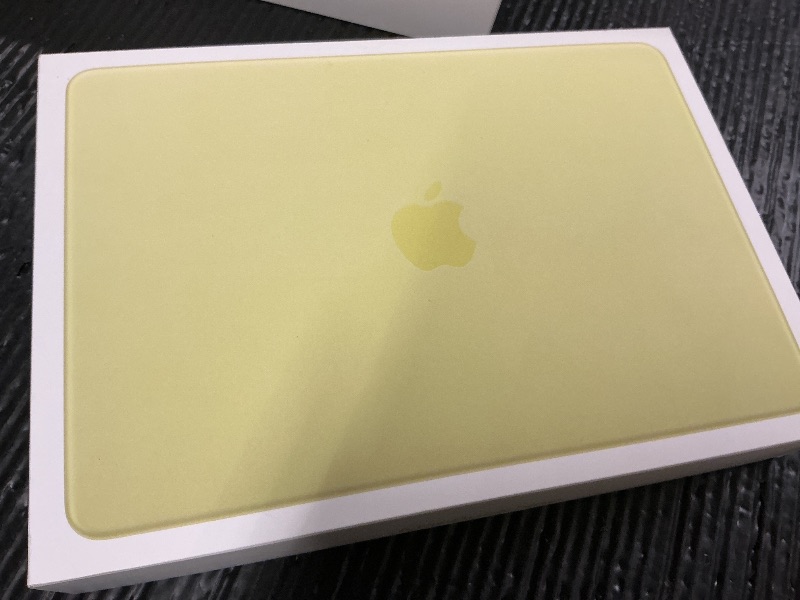 Photo 1 of Apple 2026 MacBook Neo 13-inch Laptop with A18 Pro chip: Built for AI and Apple Intelligence, Liquid Retina Display, 8GB Unified Memory, 512GB SSD Storage, 1080p FaceTime HD Camera, Touch ID; Citrus