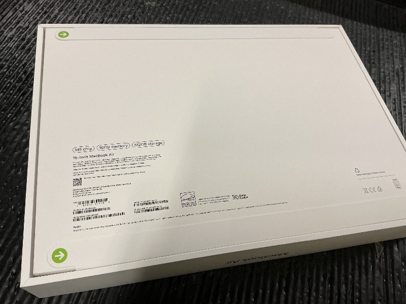 View 3 of Apple 2026 MacBook Air 15-inch Laptop with M5 chip: Built for AI, 15.3-inch Liquid Retina Display, 16GB Unified Memory, 512GB SSD, 12MP Center Stage Camera, Touch ID, Wi-Fi 7; Silver