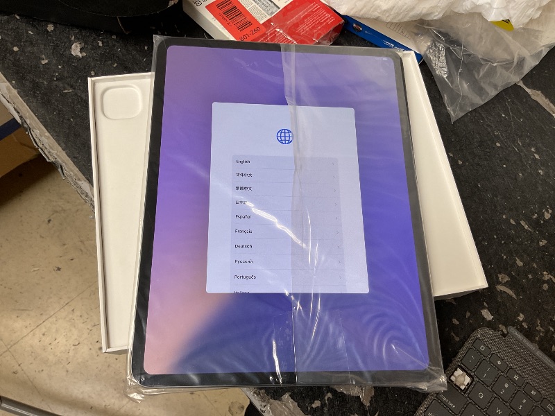 Photo 1 of Apple iPad Pro 13-Inch (M4): Built for Apple Intelligence, Ultra Retina XDR Display, 1TB, 12MP Front/Back Camera, LiDAR Scanner, Wi-Fi 6E, Face ID, All-Day Battery Life — Space Black