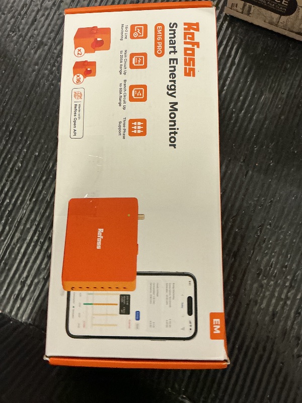 Photo 1 of Refoss Smart Home Energy Monitor Real-Time Electricity Usage Monitor with 16x60A Circuit Sensor, Energy Meter, Local Data Storage with Open API & Web UI, Home Assistant, Solar Metering, ETL Certified