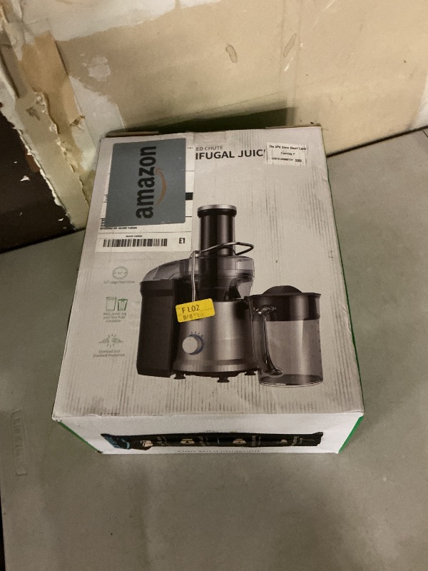Photo 1 of GDOR 1200W Juicer Machines with Larger 3.2" Feed Chute, 45oz Large Juice Jug, Centrifugal Juice Extractor Maker with Titanium Enhanced Cutting System, Dual Speeds, BPA-Free, Grey