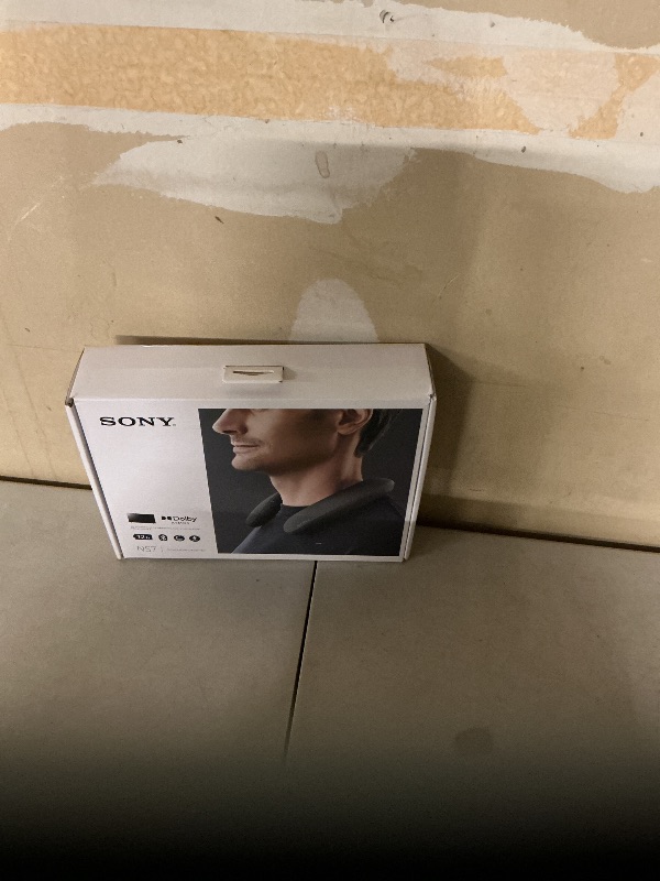 Photo 1 of Sony SRS-NS7 Wireless Neckband Speaker, 360 Reality Audio, Hands-Free Calling, IPX4 Splashproof, Long Battery, 12 Hours, Fast Charge 10 Minutes of 60 Minutes, SRS-NS7 HC