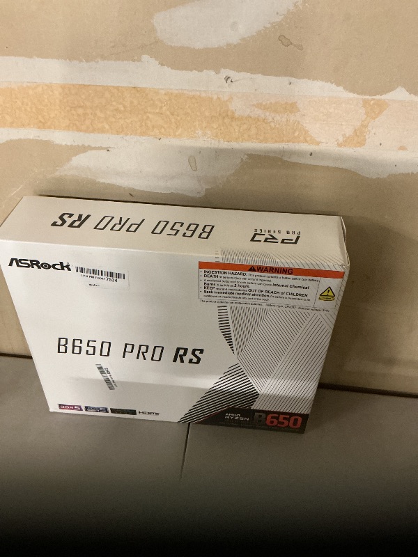 Photo 1 of ASRock B650 PRO RS AMD Ryzen 7000 Series Processors Motherboard