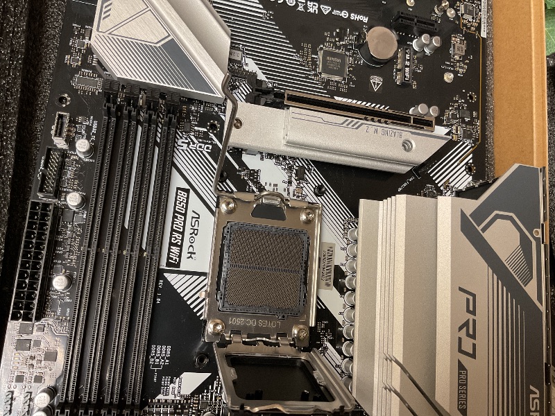 Photo 5 of ASRock B650 PRO RS AMD Ryzen 7000 Series Processors Motherboard