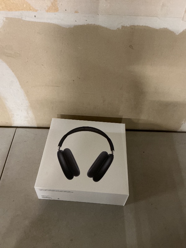 Photo 1 of Apple AirPods Max Wireless Over-Ear Headphones, Pro-Level Active Noise Cancellation, Transparency Mode, Personalized Spatial Audio, USB-C Charging, Bluetooth Headphones for iPhone - Midnight