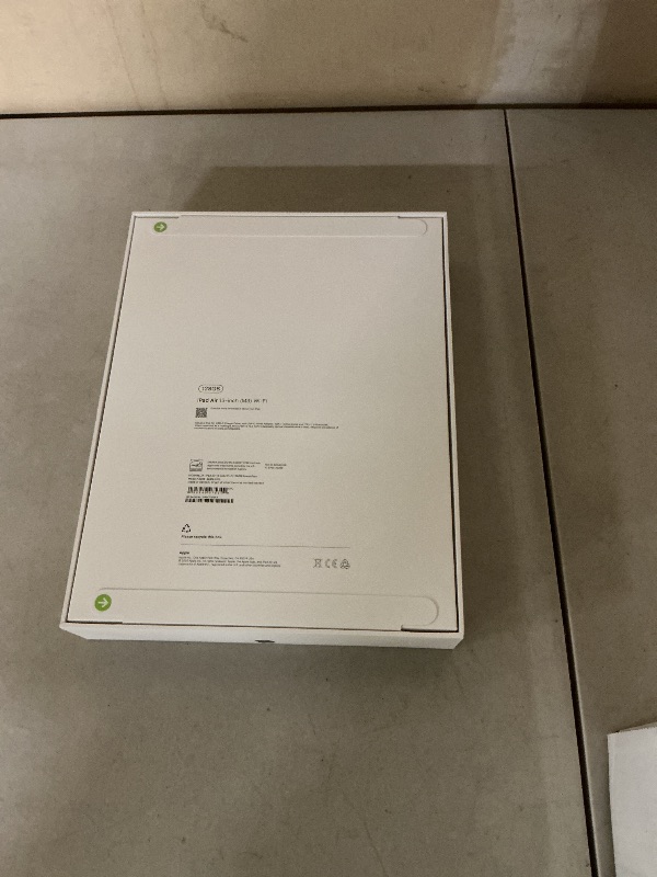 Photo 1 of Apple iPad Air 13-inch with M3 chip Built for Apple Intelligence, Liquid Retina Display, 128GB, 12MP Front/Back Camera, Wi-Fi 6E, Touch ID, All-Day Battery Life — Space Gray
