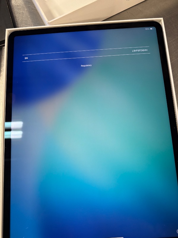 Photo 1 of Apple iPad Air 13-inch with M3 chip Built for Apple Intelligence, Liquid Retina Display, 128GB, 12MP Front/Back Camera, Wi-Fi 6E, Touch ID, All-Day Battery Life — Space Gray