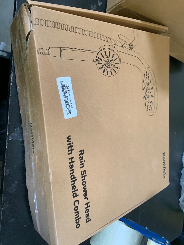 Photo 1 of High Pressure Rain Showerhead Combo, 2026 Magnetic Shower Head Set with Detachable 8-Mode Handheld Shower Spray, Adjustable Angle Dual Showerhead System with Built-in Magnetic Docking and Power Jets