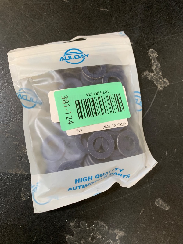 Photo 1 of 100PCS Oil Drain Plug Gaskets Replacement for Toyota Lexus Scion Crush Washer Seals Replaces# 9043012031 Aluminum