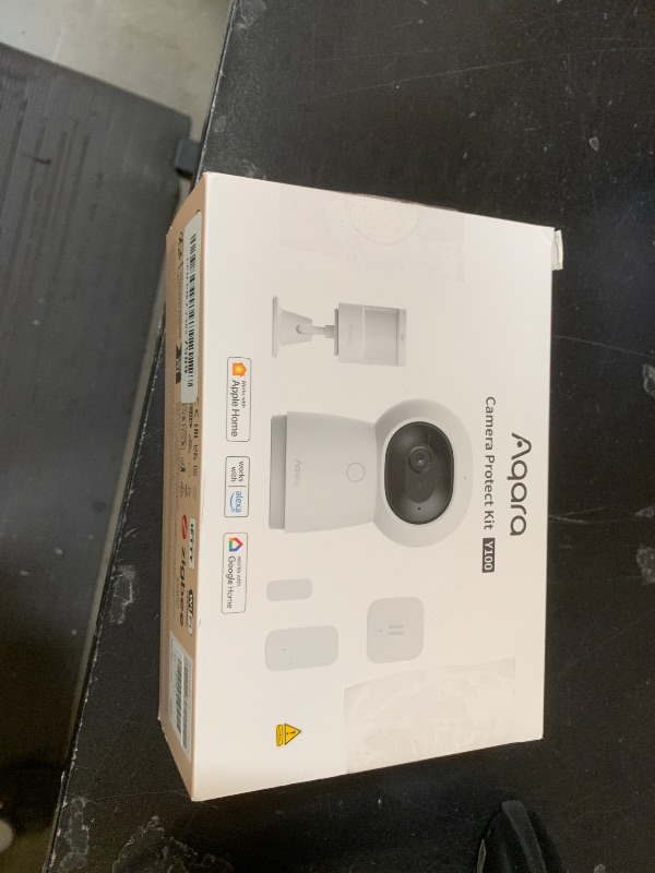Photo 1 of Aqara Camera Protect Kit Y100-4 Piece Wireless Home Security System with 2K Camera Hub G3, 3 Smart Sensors, HomeGuardian, Local Automation & 24/7 Alerts, Supports HomeKit, Google Home, Alexa