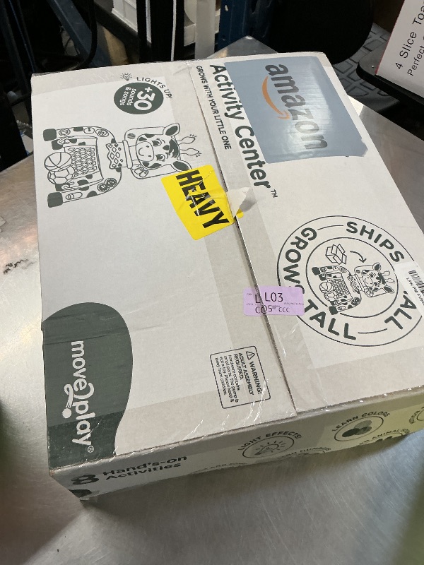 Photo 1 of Move2Play, Giraffe Basketball Hoop & Soccer Goal Activity Center | 30+ Sounds & Lights | 1, 2, 3+ Year Old Gift & Birthday Present | 6, 12, 18, 24+ Month Toy For Baby, Toddler, Boys, & Girls